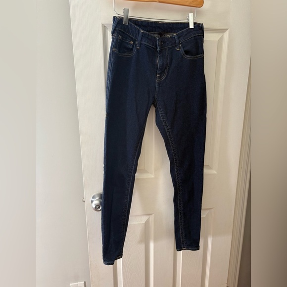True Religion Jennie high rise skinny jean size 27 dark wash - Picture 2 of 11